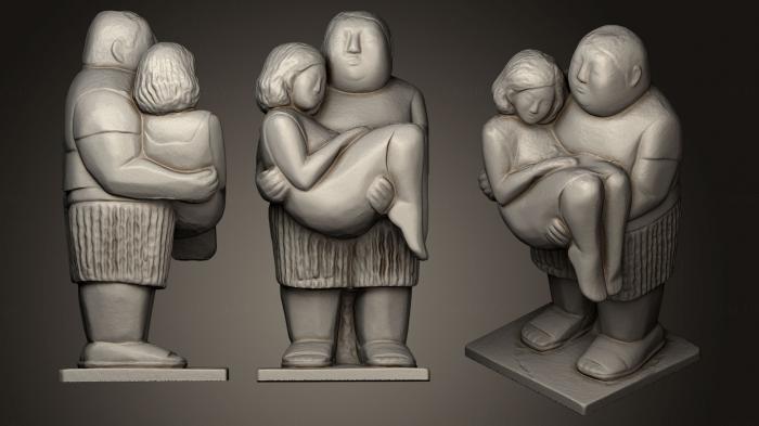 Figurines of people (STKH_0078) 3D model for CNC machine